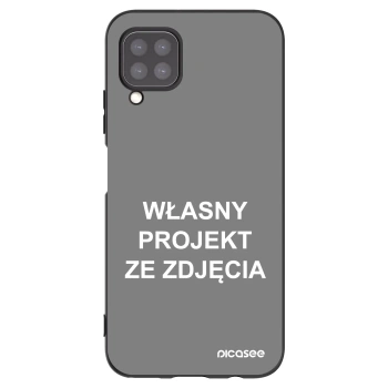 Picasee silikonowe czarne etui na Huawei P40 Lite - Własny projekt ze zdjęcia