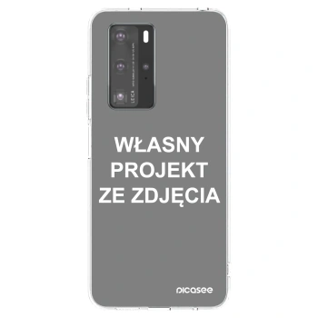 Etui na Huawei P40 Pro - Własny projekt ze zdjęcia