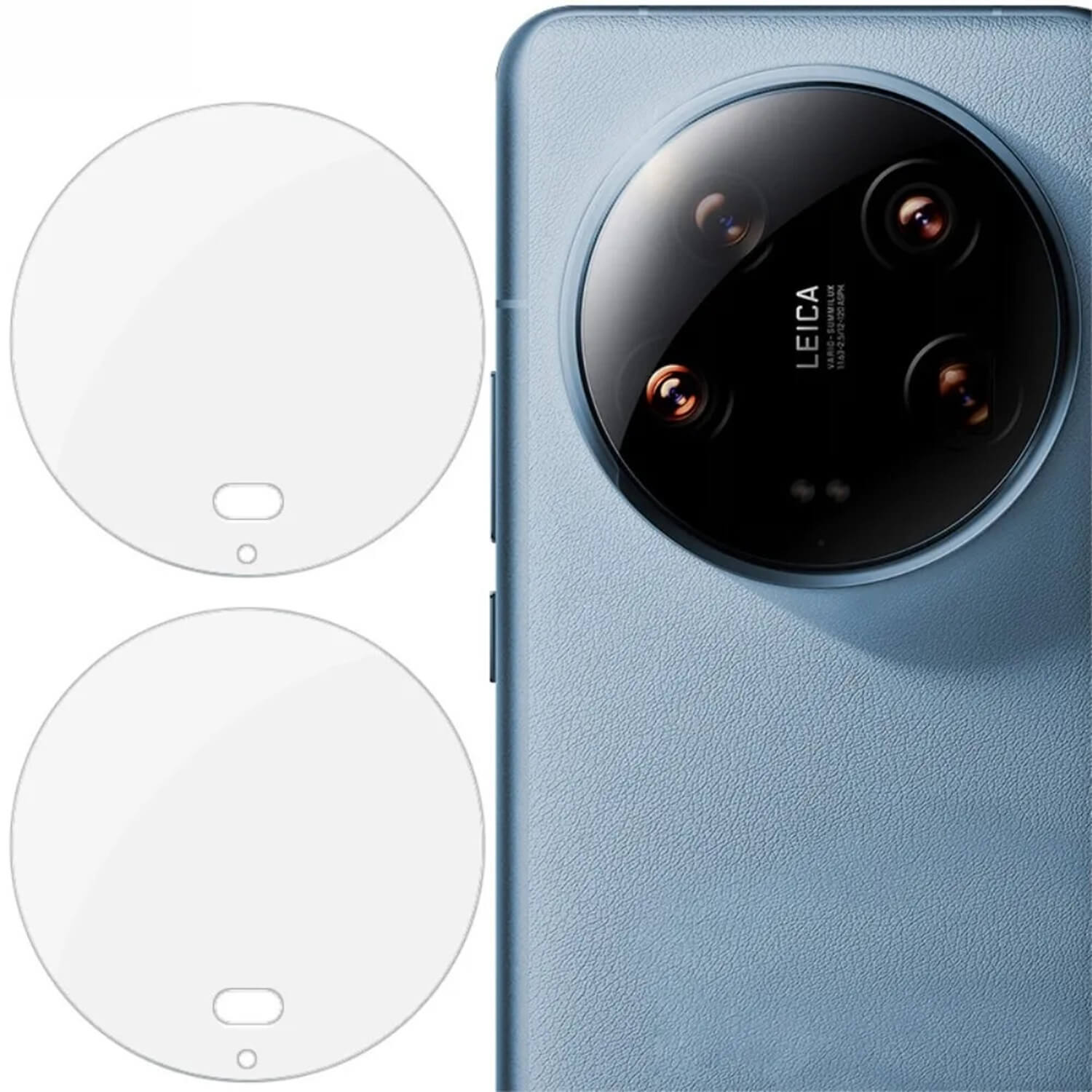3x Picasee szkło ochronne na obiektyw aparatu do Xiaomi 14 Ultra 2+1 gratis