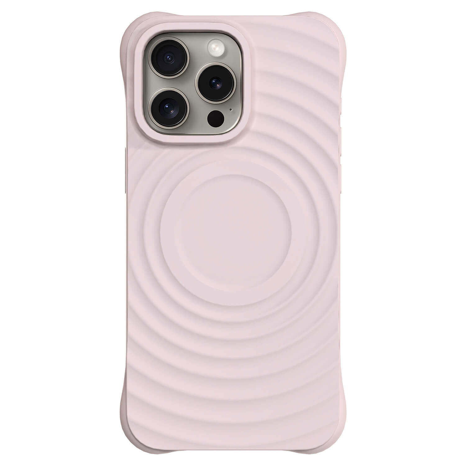 Picasee Shock-proof case s MagSafe Apple iPhone 16 Pro Max - Personalizowane grawerowanie - Różowy