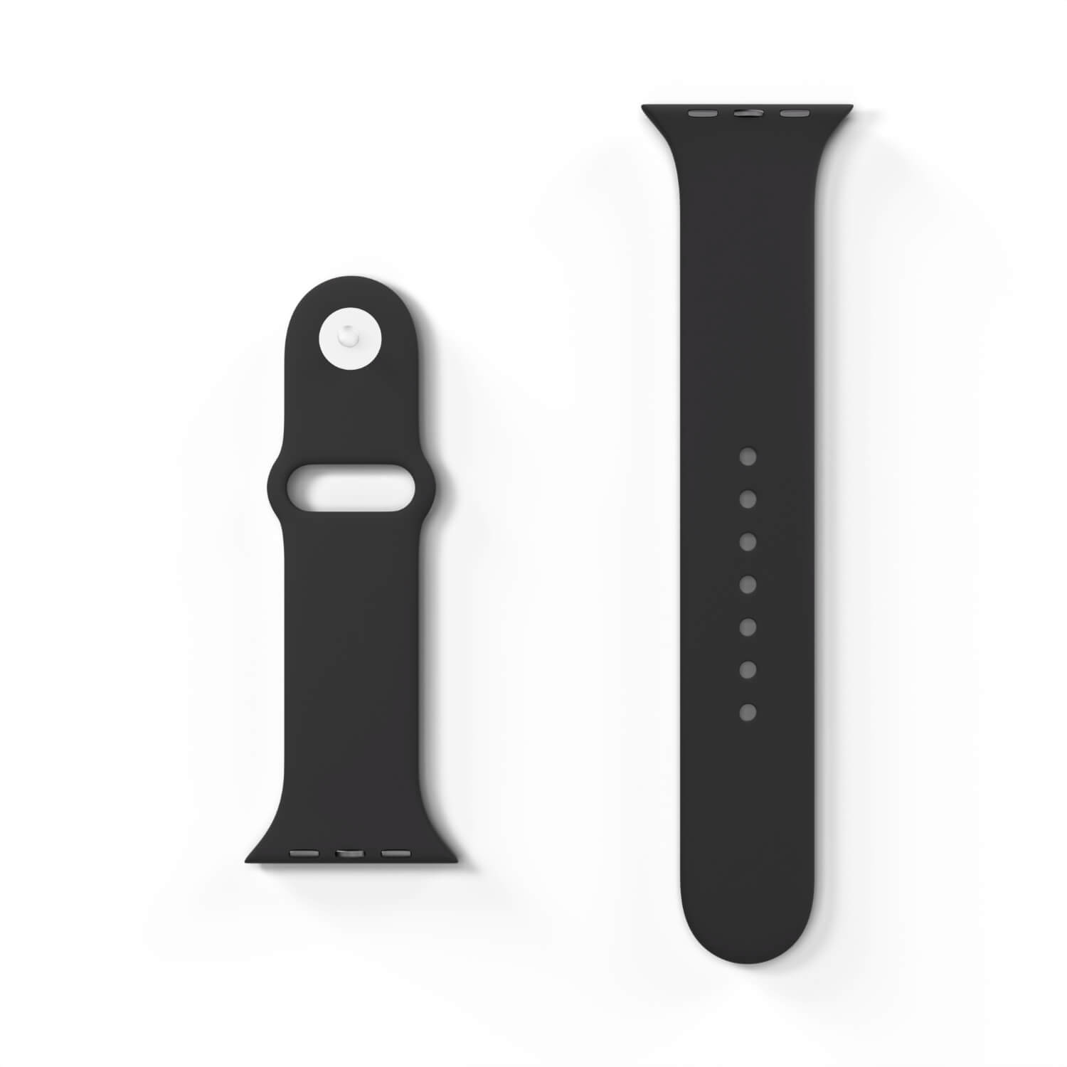 Picasee Pasek z grawerem Apple Watch 45 mm (7.series) - Czarna