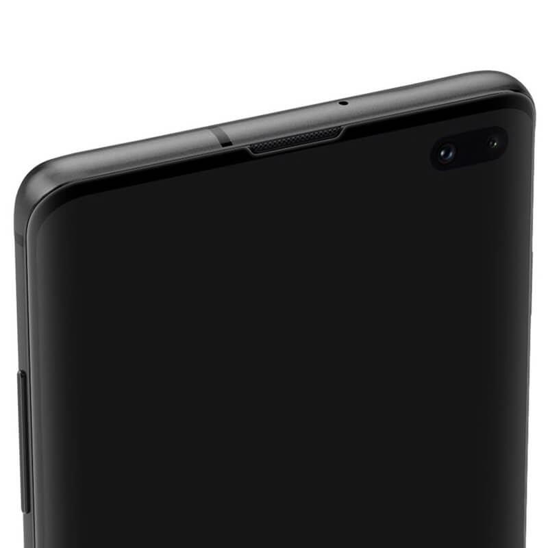 Zakrzywione Szkło Ochronne 3D Do Samsung Galaxy S10 Plus G975 - Czarne