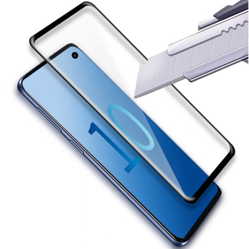 Picasee zakrzywione szkło ochronne 3D do Samsung Galaxy S10e G970 - czarne