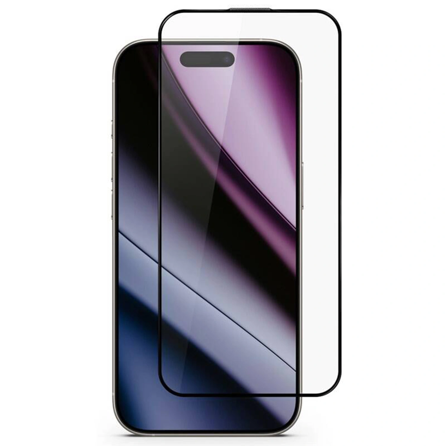 3x Picasee ochronne szkło hartowane 3D z ramką do Apple iPhone Air - czarne – 2+1 gratis