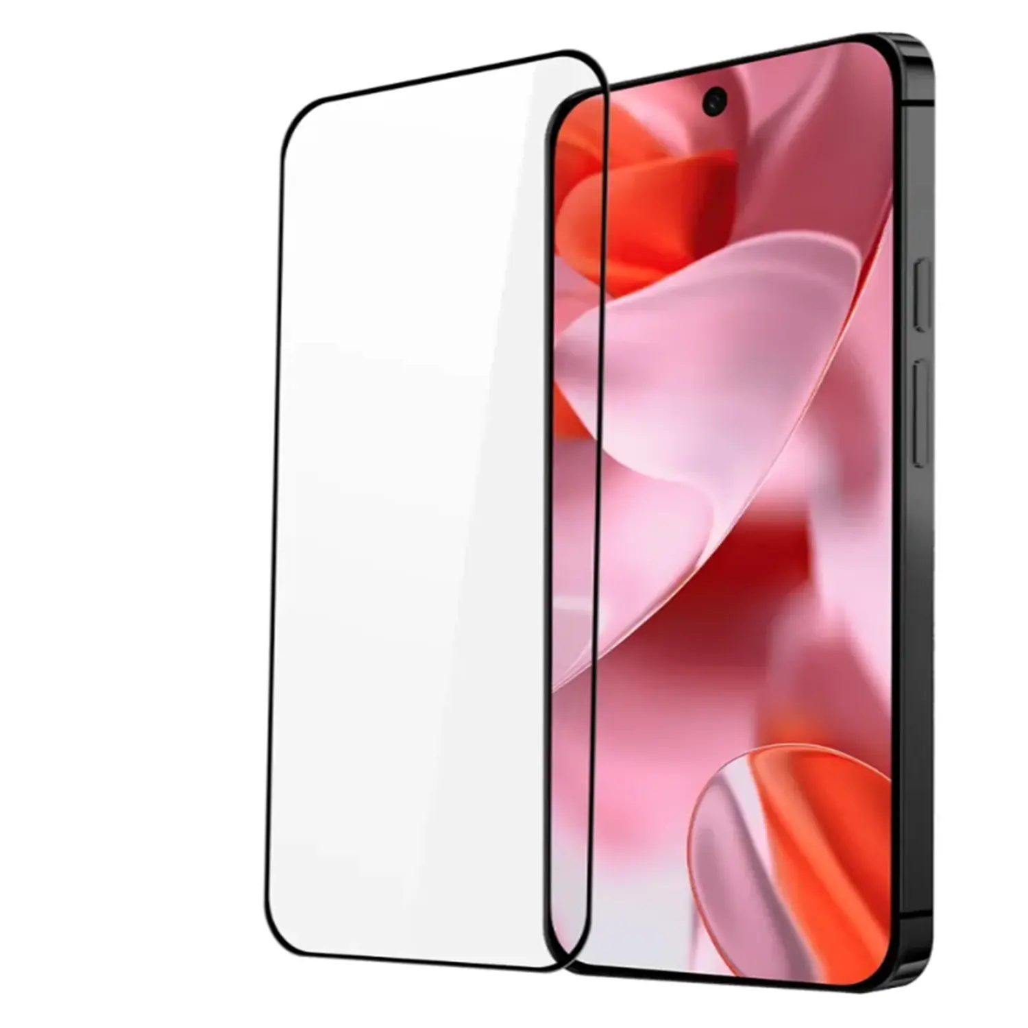Picasee ochronne szkło hartowane 3D z ramką do Google Pixel 10 Pro - czarne