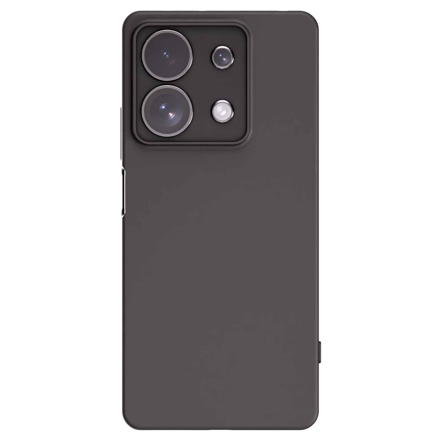 Picasee silikonowe czarne etui na Xiaomi Redmi Note 13 Pro 4G - Własny projekt ze zdjęcia