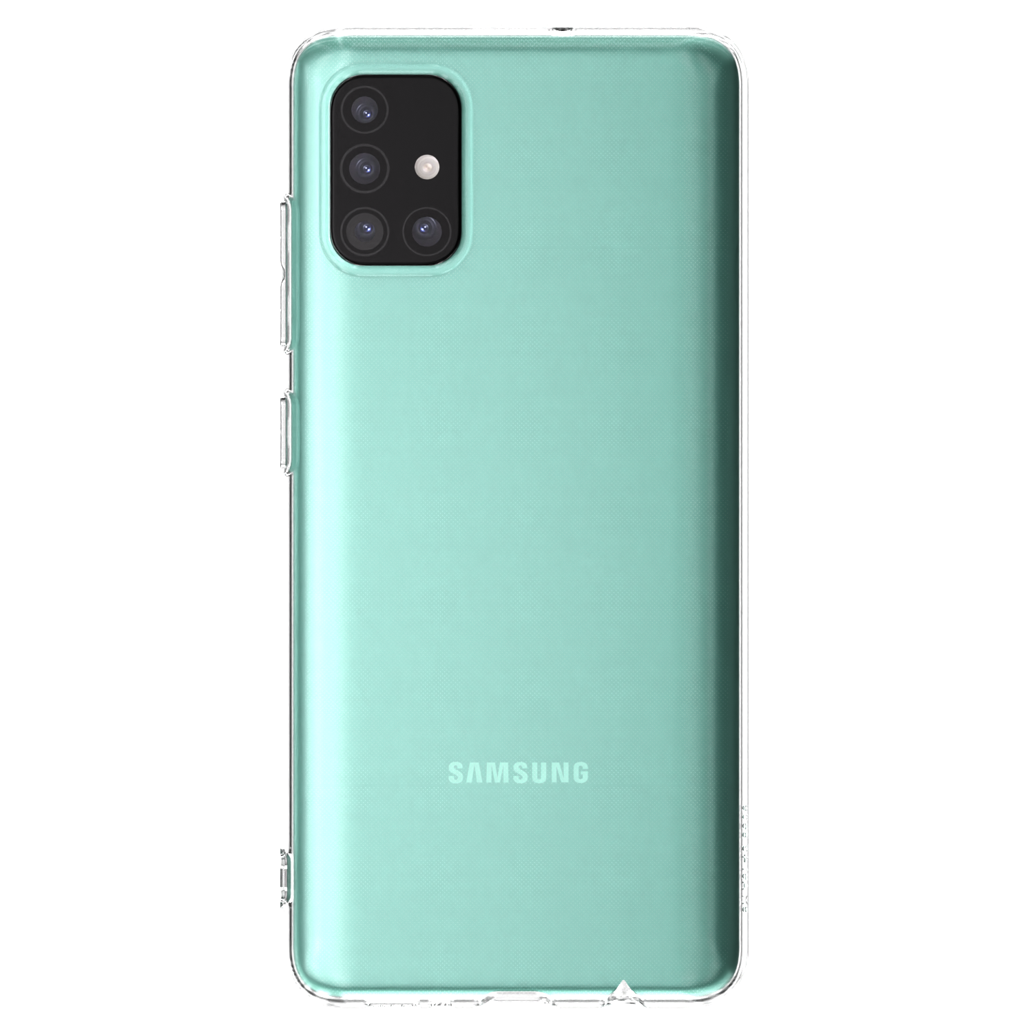 Picasee silikonowe przeźroczyste etui na Samsung Galaxy A51 A515F - Własny projekt ze zdjęcia