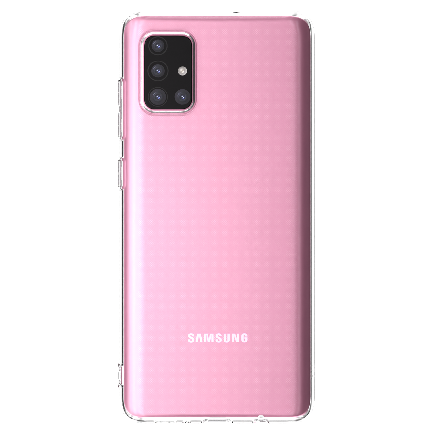 Picasee silikonowe przeźroczyste etui na Samsung Galaxy A71 A715F - Własny projekt ze zdjęcia