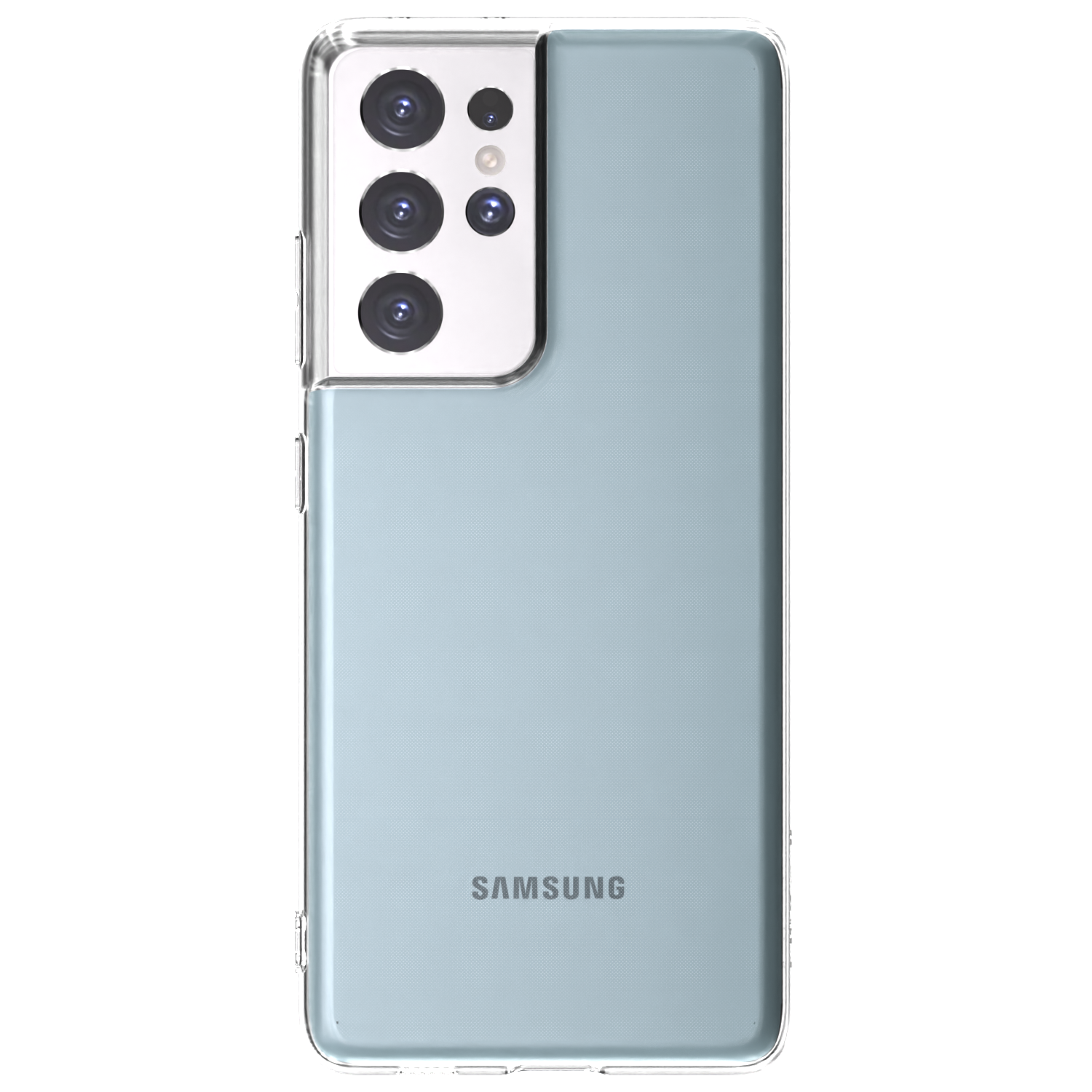 Picasee silikonowe przeźroczyste etui na Samsung Galaxy S21 Ultra 5G G998B - Własny projekt ze zdjęcia