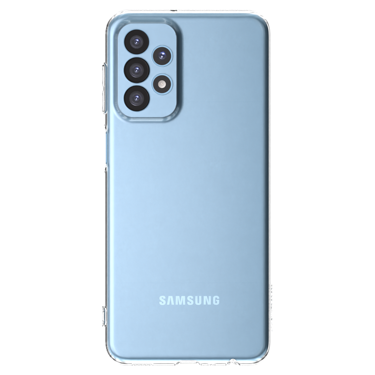 Picasee silikonowe przeźroczyste etui na Samsung Galaxy A23 A235F 4G - Własny projekt ze zdjęcia