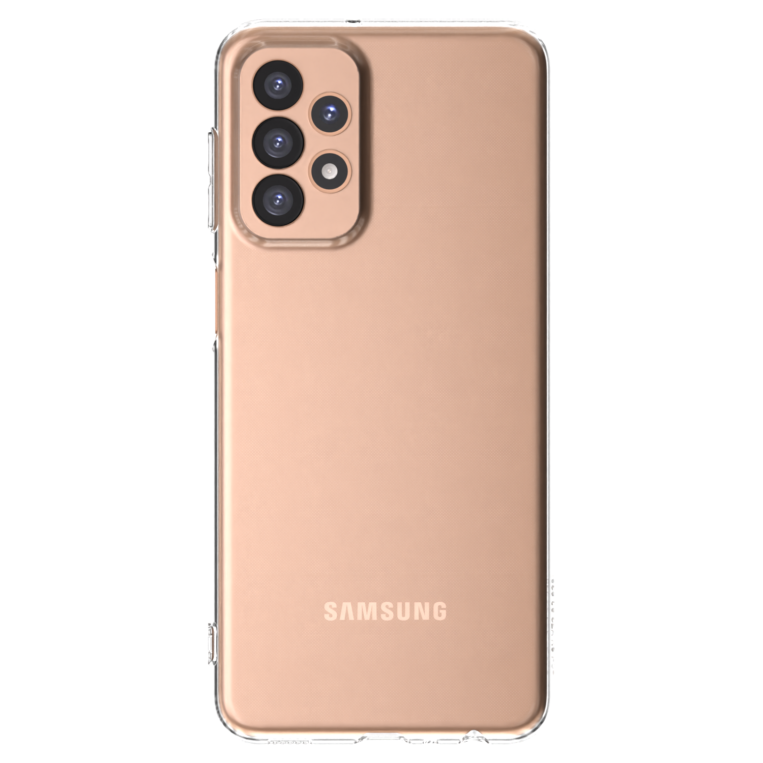 Picasee silikonowe przeźroczyste etui na Samsung Galaxy A23 A236B 5G - Własny projekt ze zdjęcia