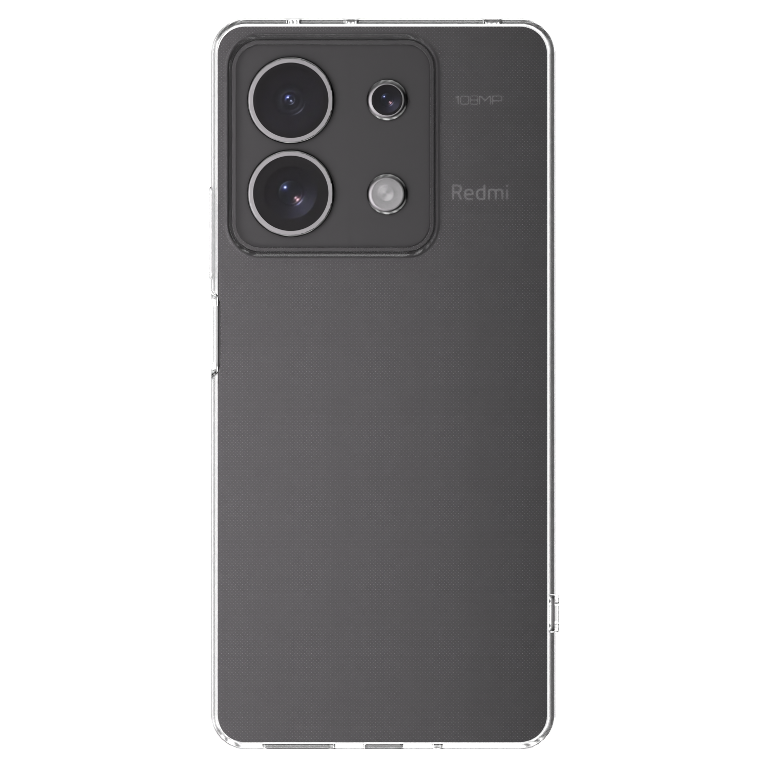 Picasee silikonowe przeźroczyste etui na Xiaomi Redmi Note 13 4G - Własny projekt ze zdjęcia