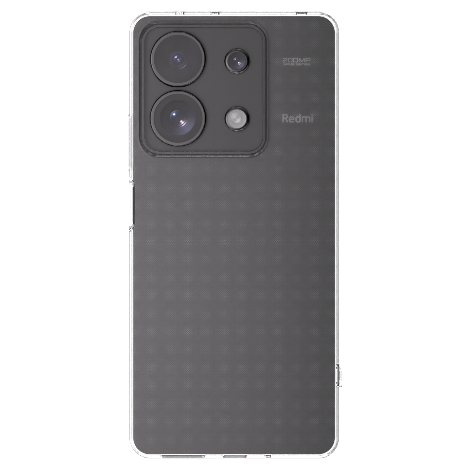 Picasee silikonowe przeźroczyste etui na Xiaomi Redmi Note 13 Pro 4G - Własny projekt ze zdjęcia