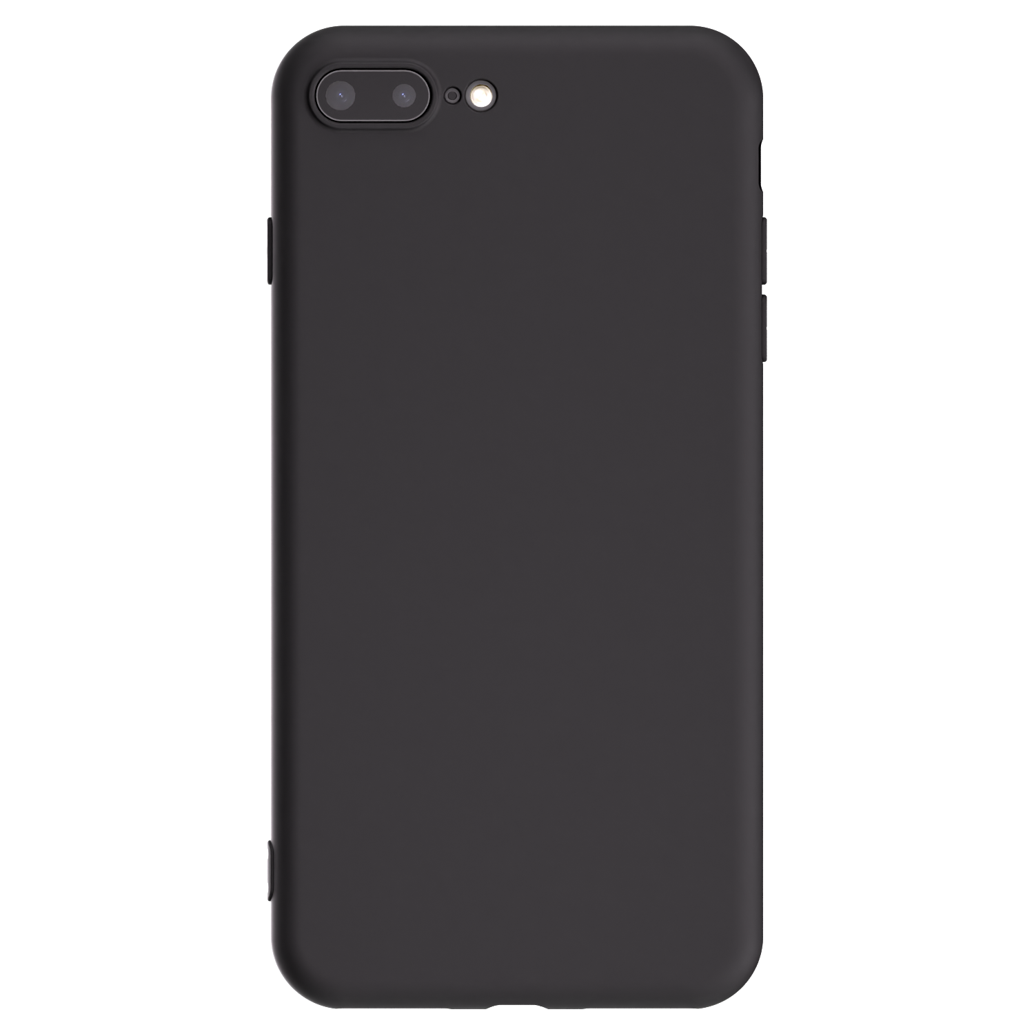 Picasee silikonowe czarne etui na Apple iPhone 7 Plus - Własny projekt ze zdjęcia