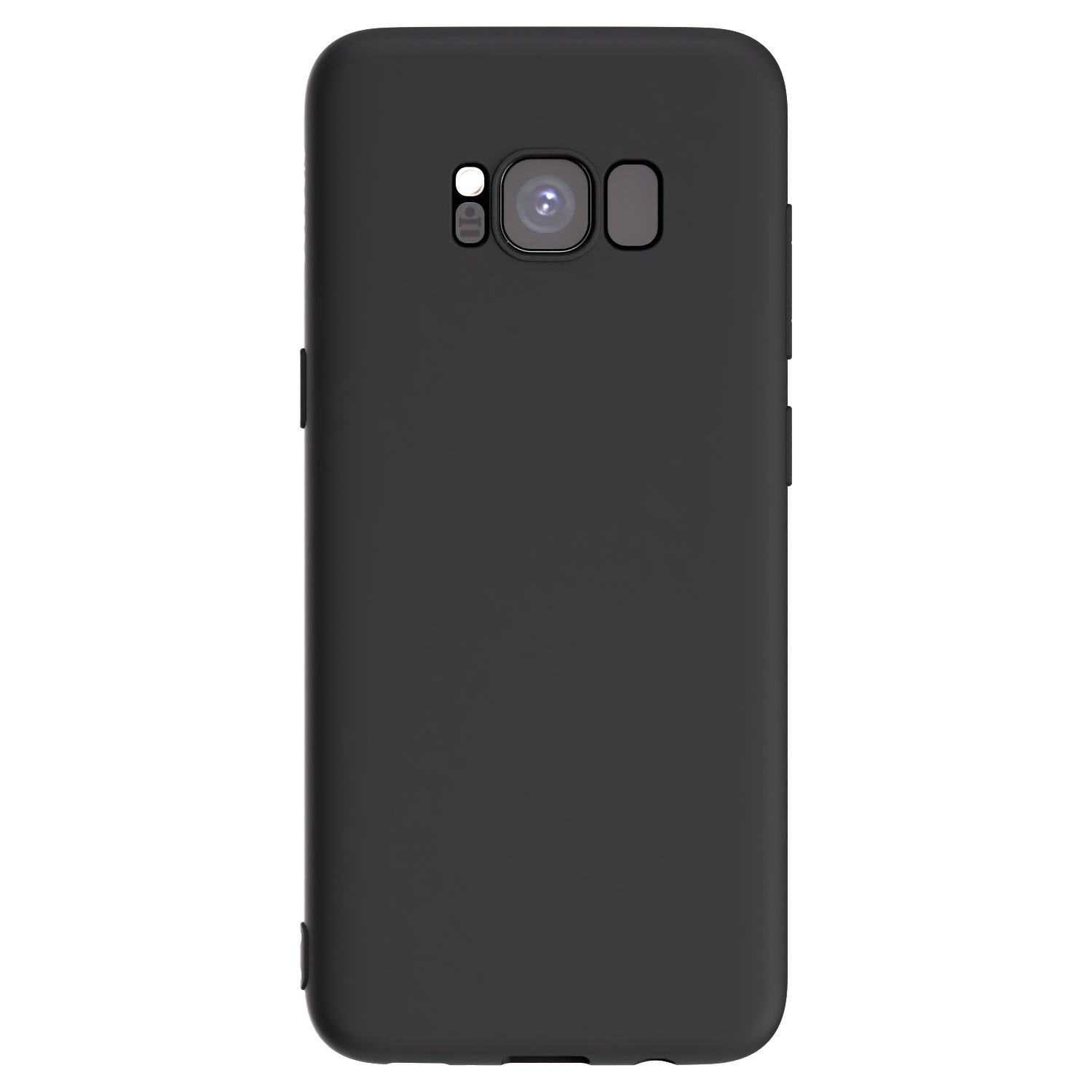 Picasee silikonowe czarne etui na Samsung Galaxy S8 G950F - Własny projekt ze zdjęcia