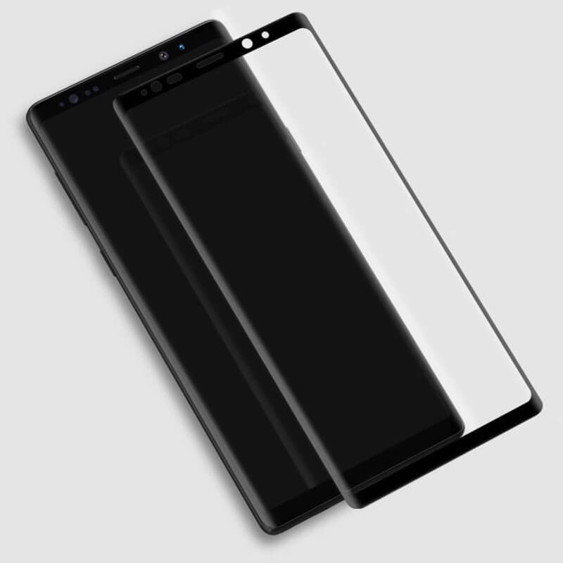 Picasee zakrzywione szkło ochronne 3D do Samsung Galaxy Note 9 N960F - czarne