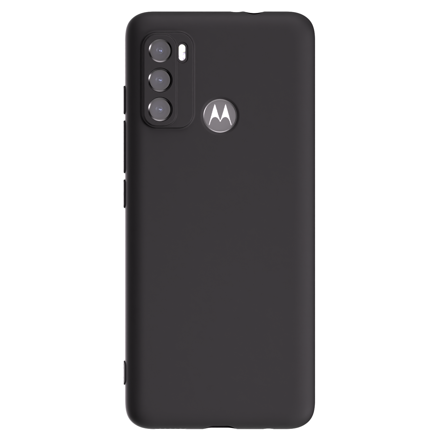 Picasee silikonowe czarne etui na Motorola Moto G60 - Własny projekt ze zdjęcia
