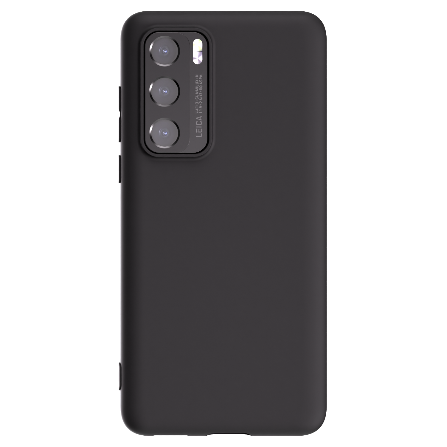 Picasee silikonowe czarne etui na Huawei P40 - Własny projekt ze zdjęcia