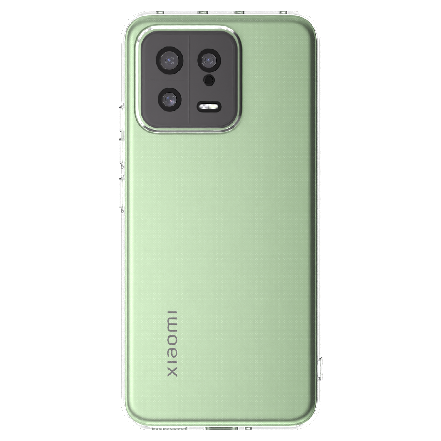Picasee silikonowe przeźroczyste etui na Xiaomi 13 - Własny projekt ze zdjęcia