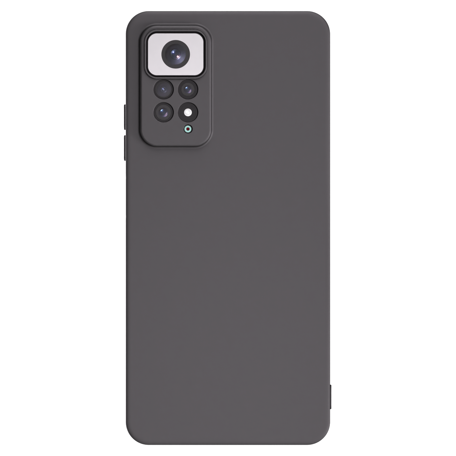 Picasee silikonowe czarne etui na Xiaomi Redmi Note 11 - Własny projekt ze zdjęcia
