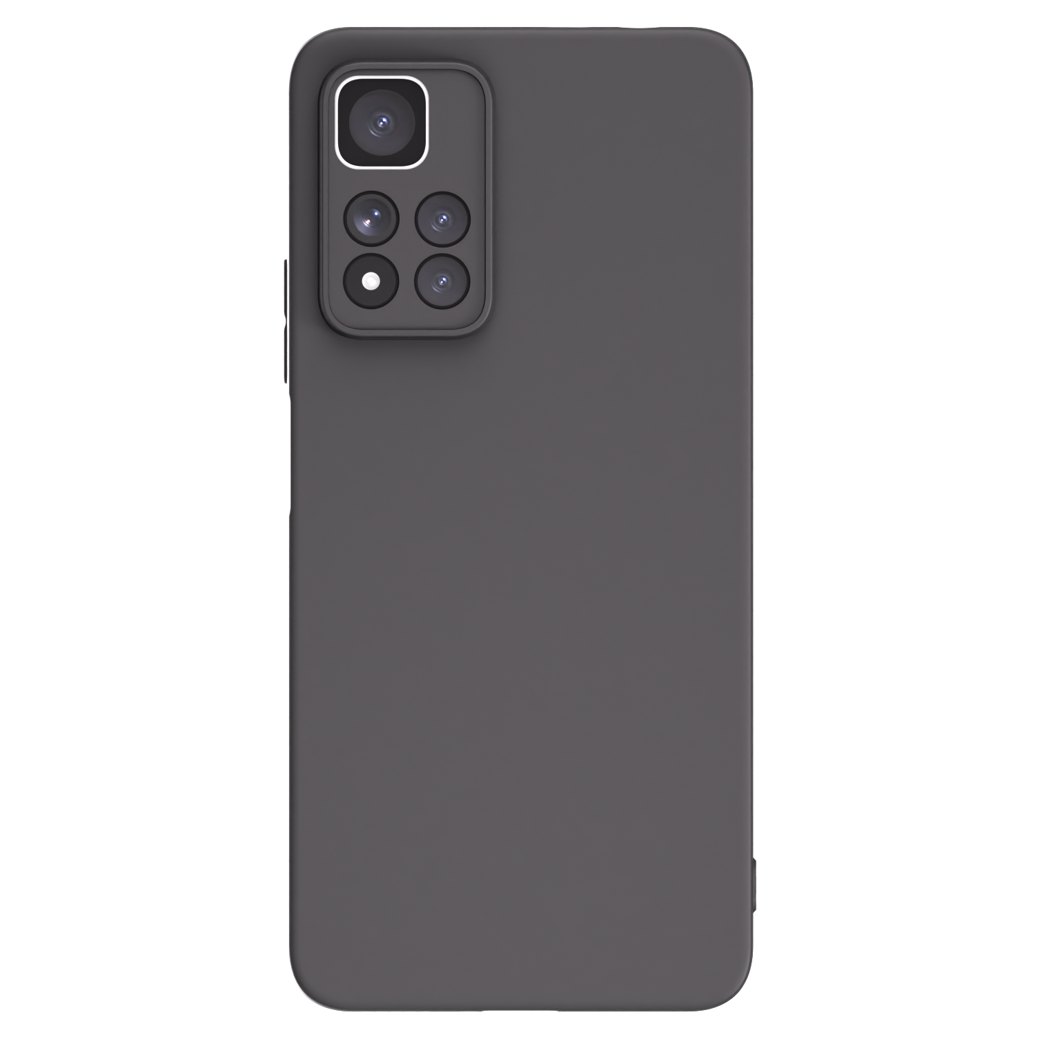 Picasee silikonowe czarne etui na Xiaomi Redmi Note 11 Pro+ 5G - Własny projekt ze zdjęcia