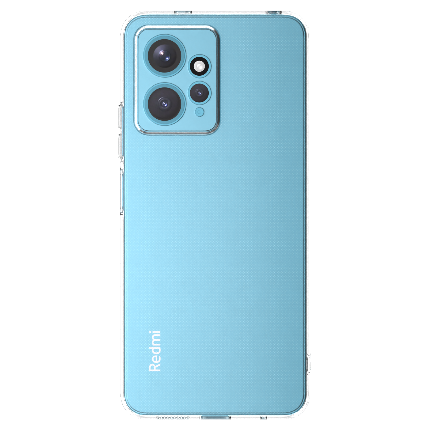 Picasee silikonowe przeźroczyste etui na Xiaomi Redmi Note 12 4G - Własny projekt ze zdjęcia