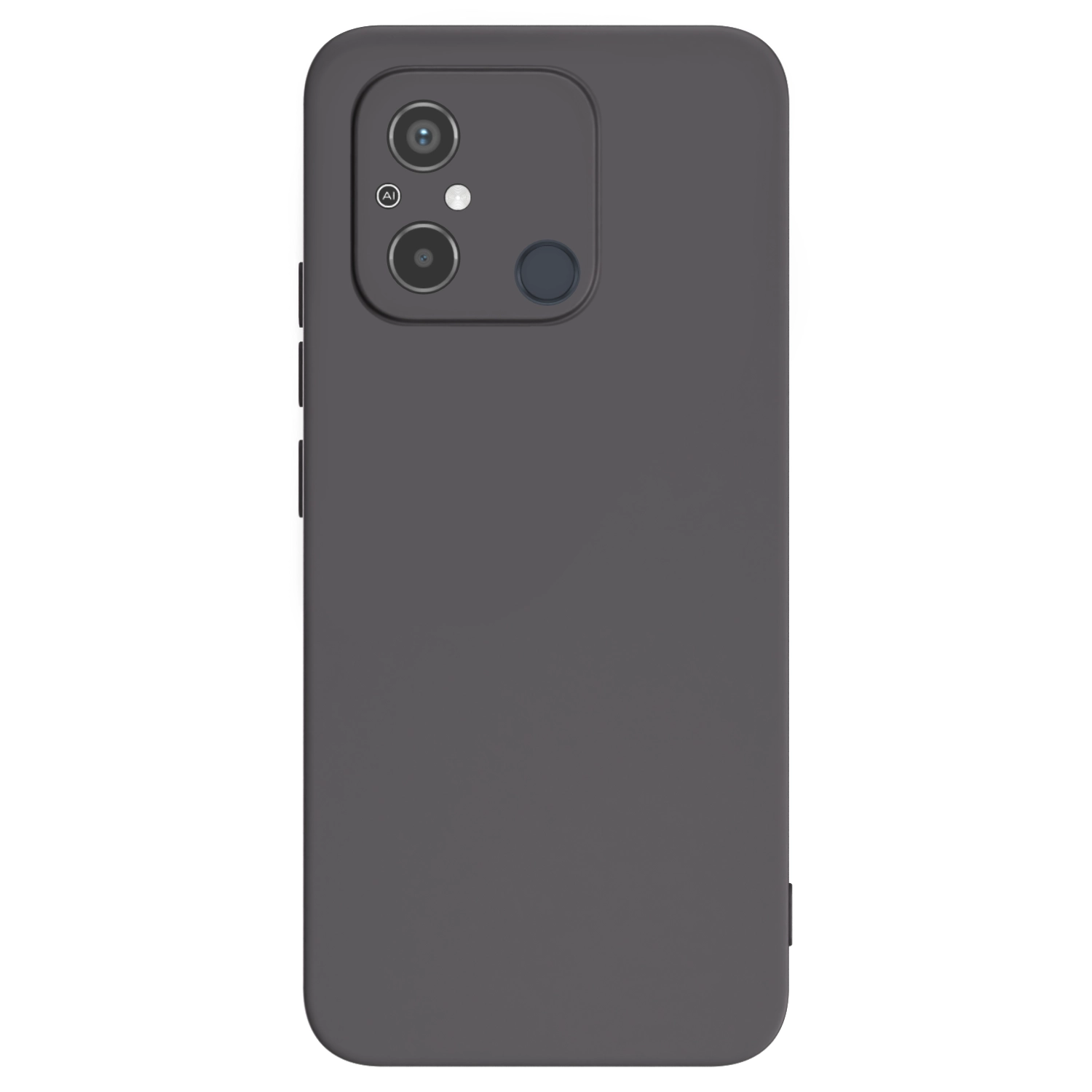 Picasee silikonowe czarne etui na Xiaomi Redmi 12C - Własny projekt ze zdjęcia