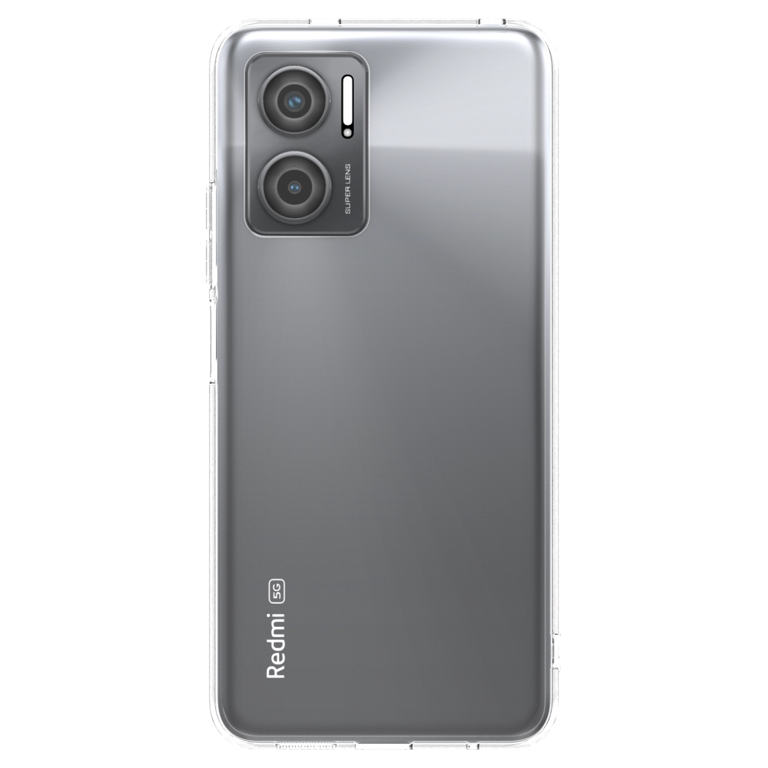 Picasee silikonowe przeźroczyste etui na Xiaomi Redmi 10 5G - Własny projekt ze zdjęcia