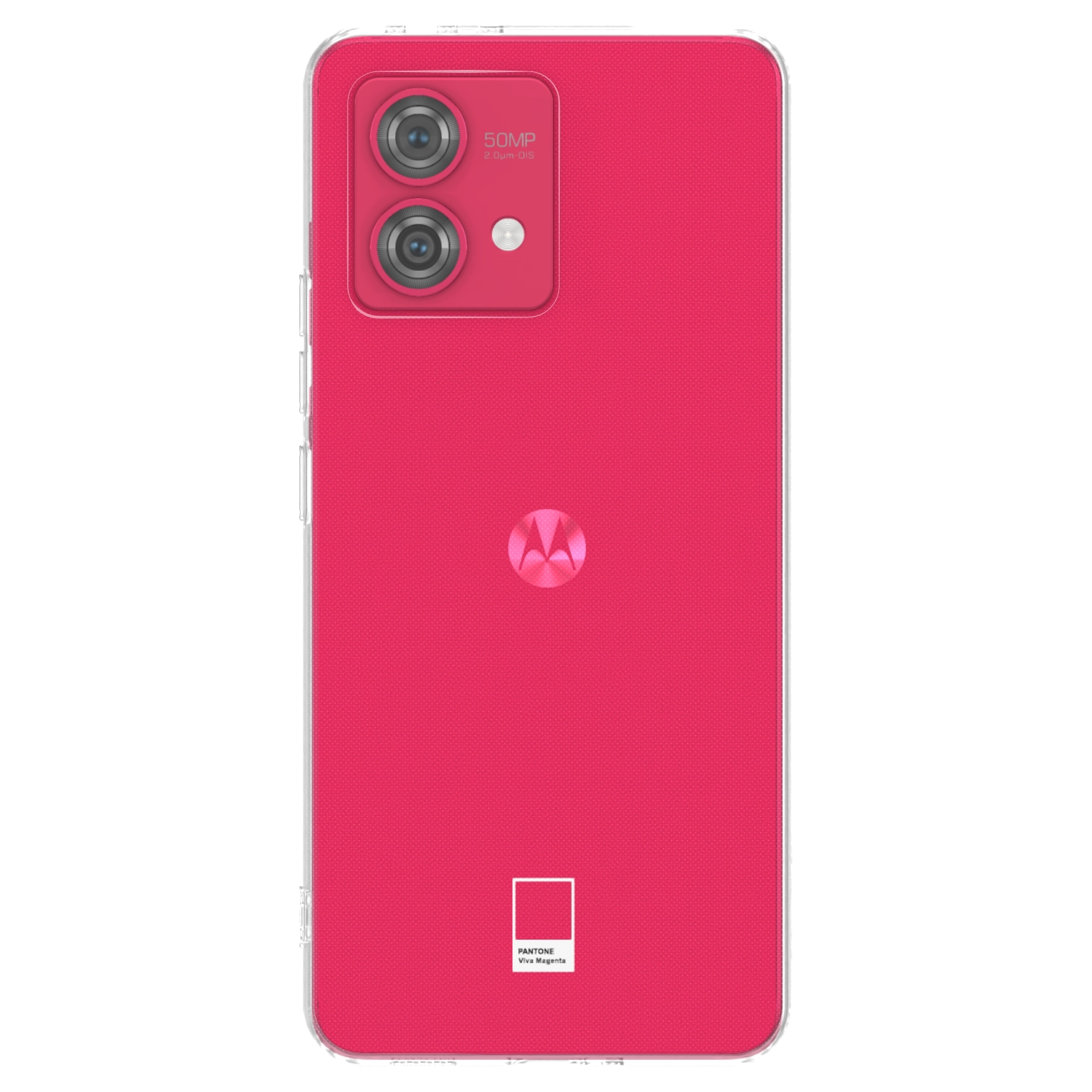 Picasee silikonowe przeźroczyste etui na Motorola Moto G84 5G - Własny projekt ze zdjęcia