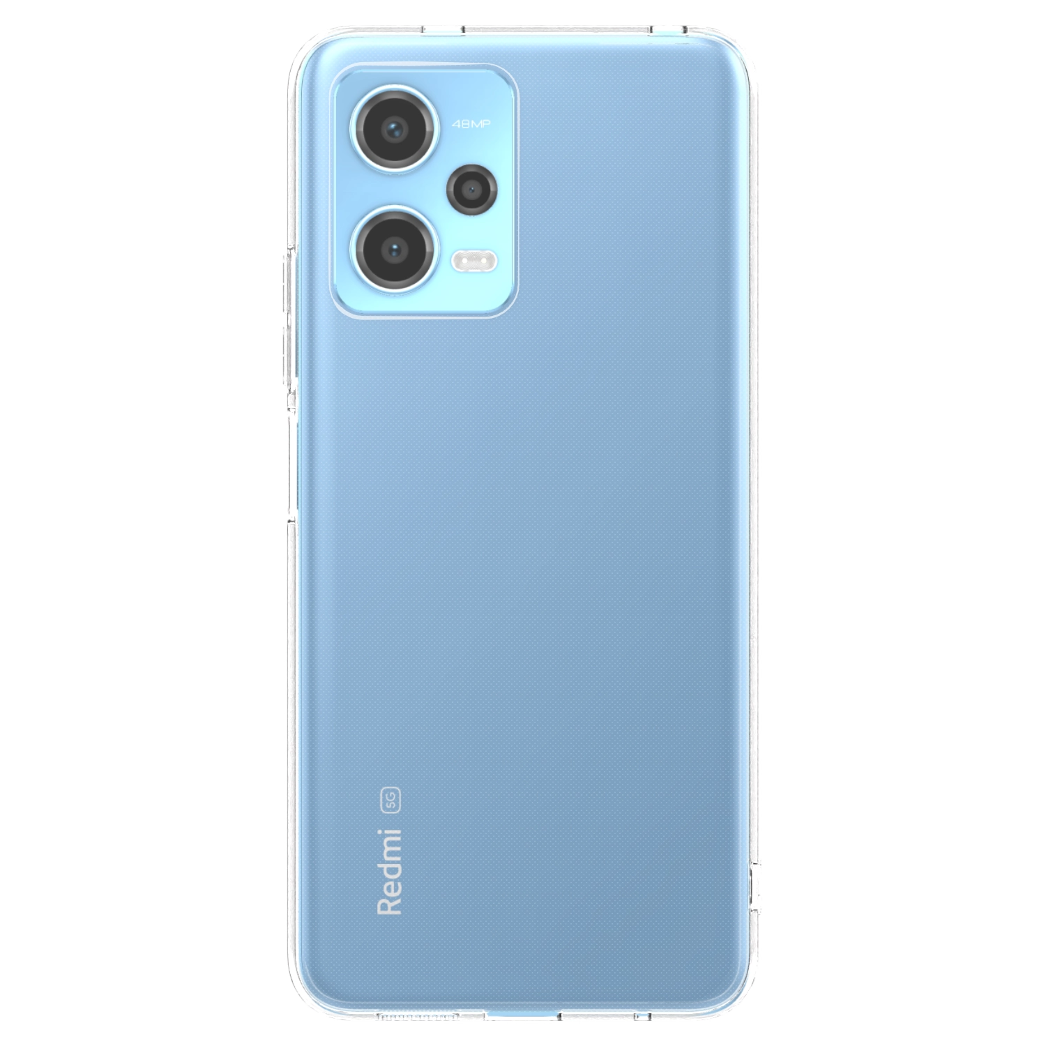 Picasee silikonowe przeźroczyste etui na Xiaomi Redmi Note 12 5G - Własny projekt ze zdjęcia