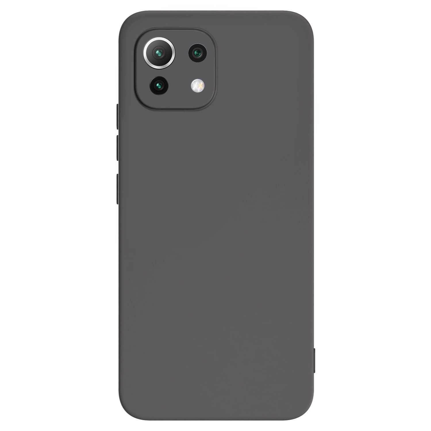 Picasee silikonowe czarne etui na Xiaomi 11 Lite 5G NE - Własny projekt ze zdjęcia