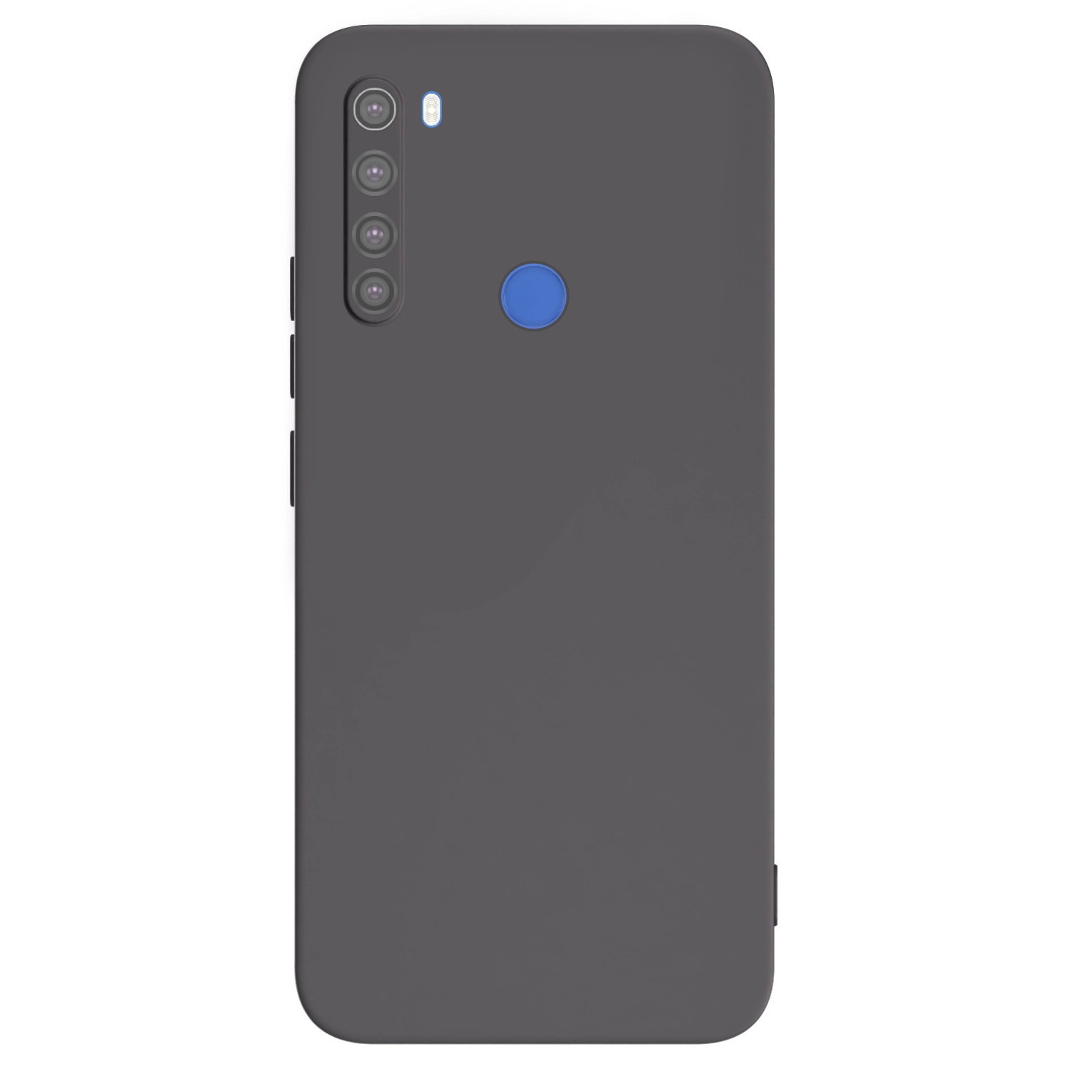 Picasee silikonowe czarne etui na Xiaomi Redmi Note 8T - Własny projekt ze zdjęcia