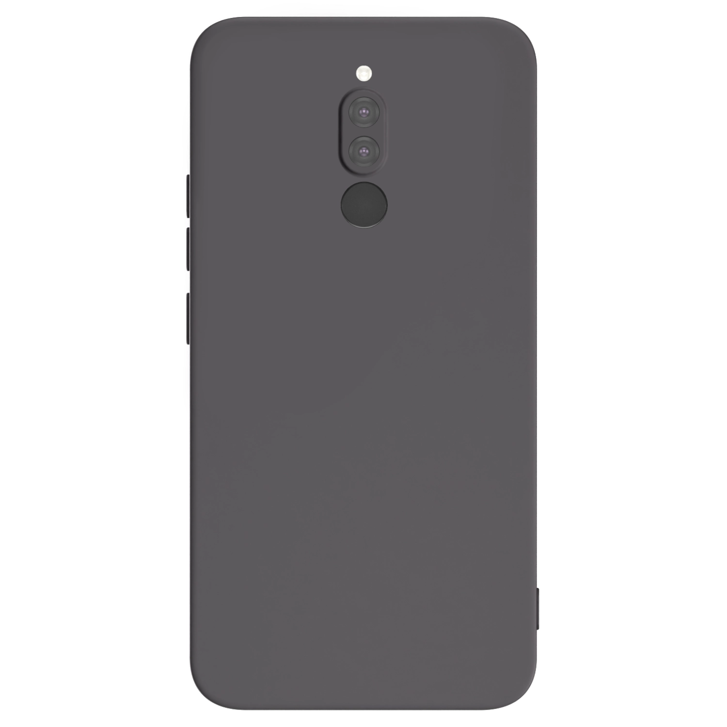 Picasee silikonowe czarne etui na Xiaomi Redmi 8 - Własny projekt ze zdjęcia