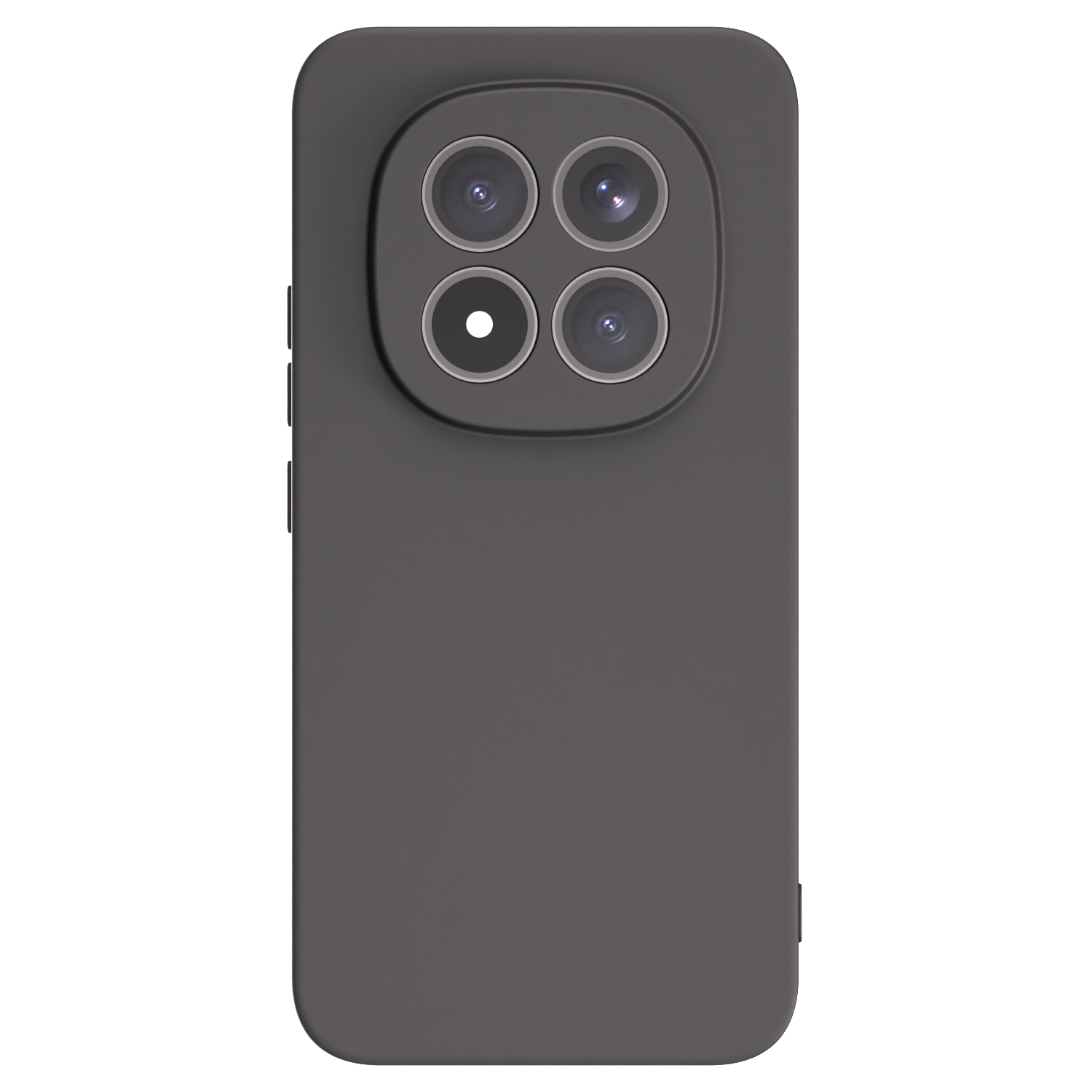 Picasee silikonowe czarne etui na Xiaomi Redmi Note 15 Pro+ - Własny projekt ze zdjęcia