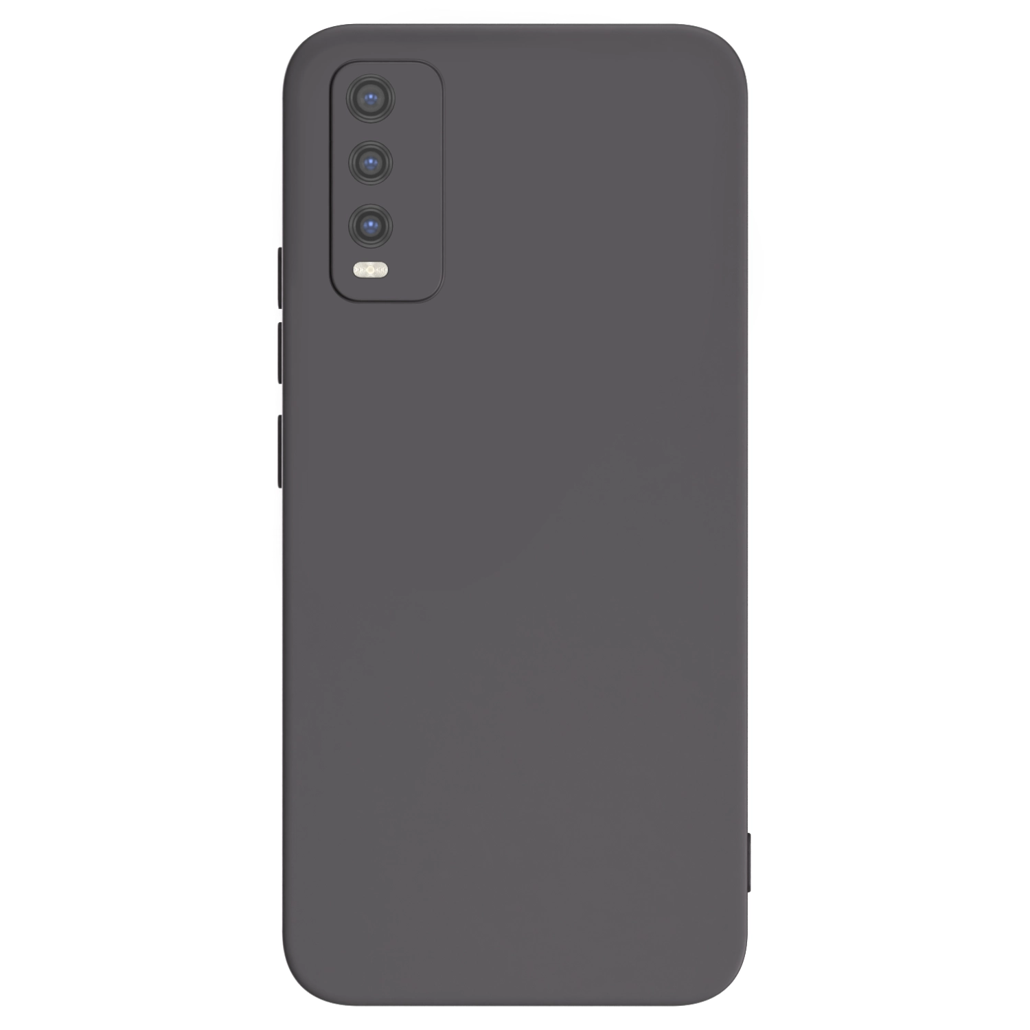 Picasee silikonowe czarne etui na Vivo Y20s - Własny projekt ze zdjęcia