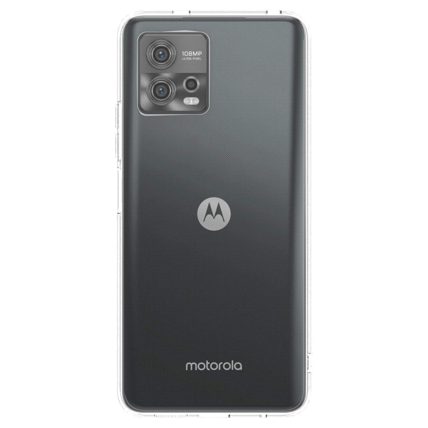 Picasee silikonowe przeźroczyste etui na Motorola Moto G72 - Własny projekt ze zdjęcia