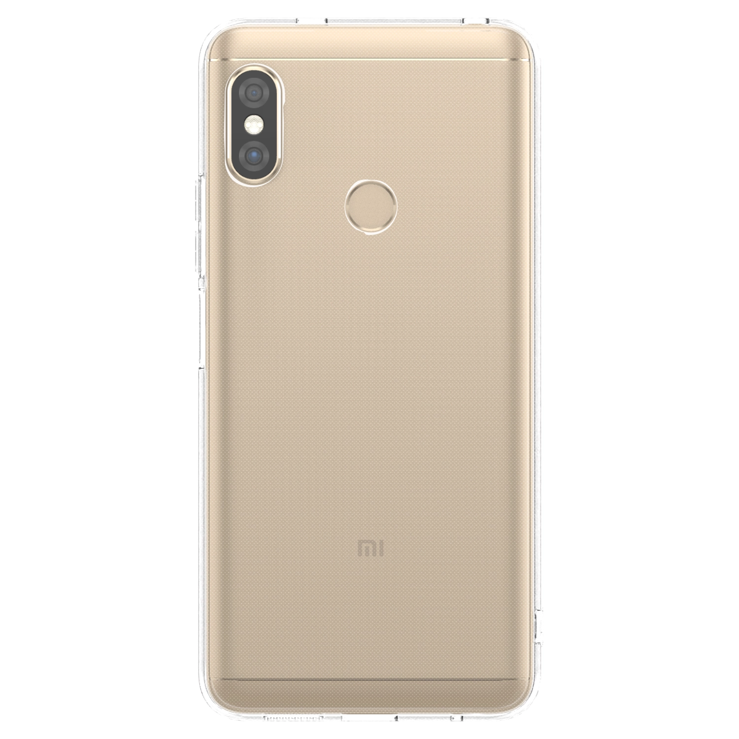Picasee silikonowe przeźroczyste etui na Xiaomi Redmi Note 5 Global - Własny projekt ze zdjęcia