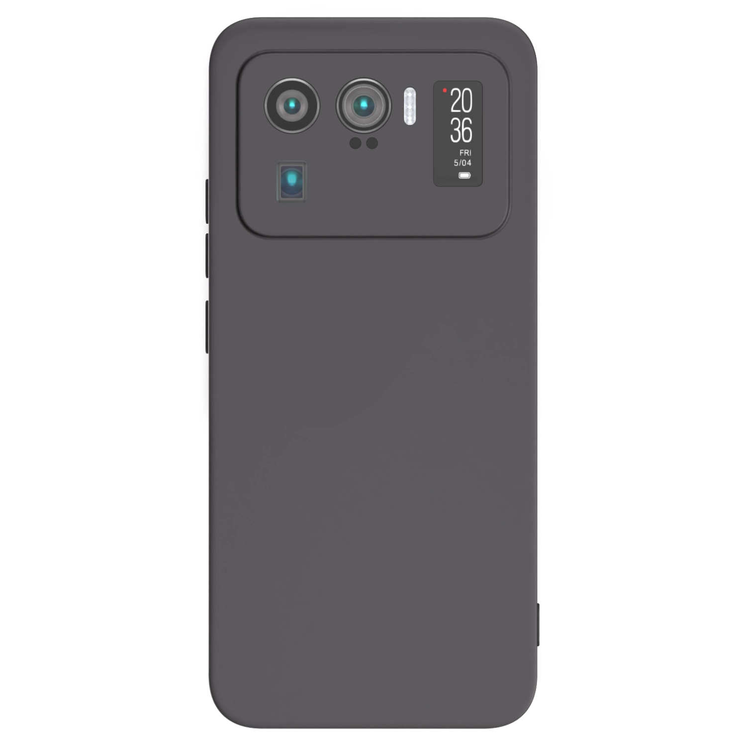 Picasee silikonowe czarne etui na Xiaomi Mi 11 Ultra - Własny projekt ze zdjęcia
