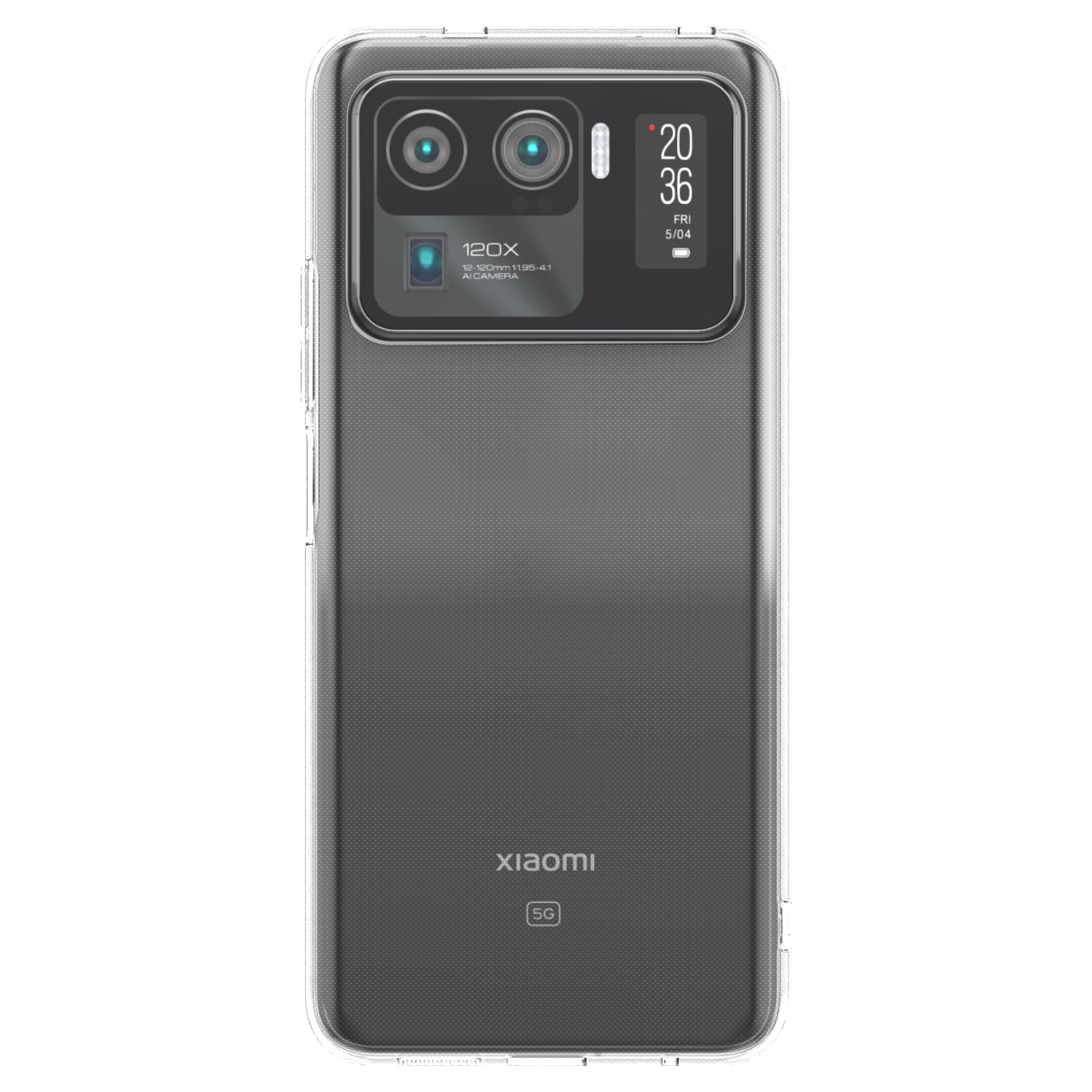 Picasee silikonowe przeźroczyste etui na Xiaomi Mi 11 Ultra - Własny projekt ze zdjęcia