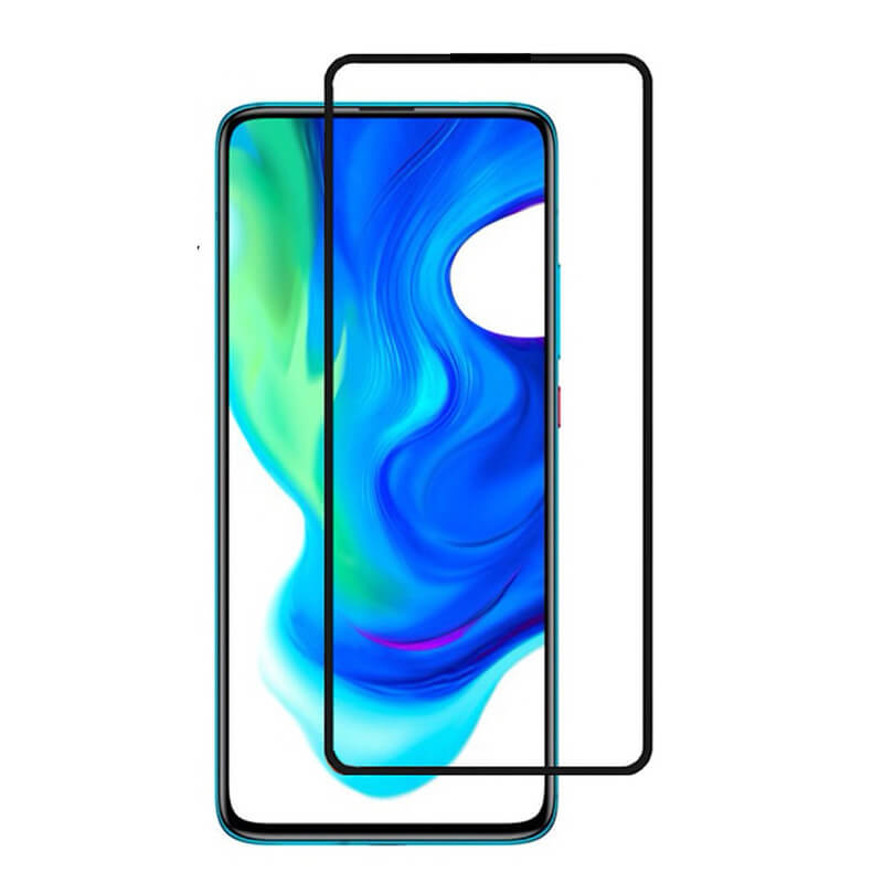 Picasee ochronne szkło hartowane 3D z ramką do Xiaomi Poco F2 Pro - czarne