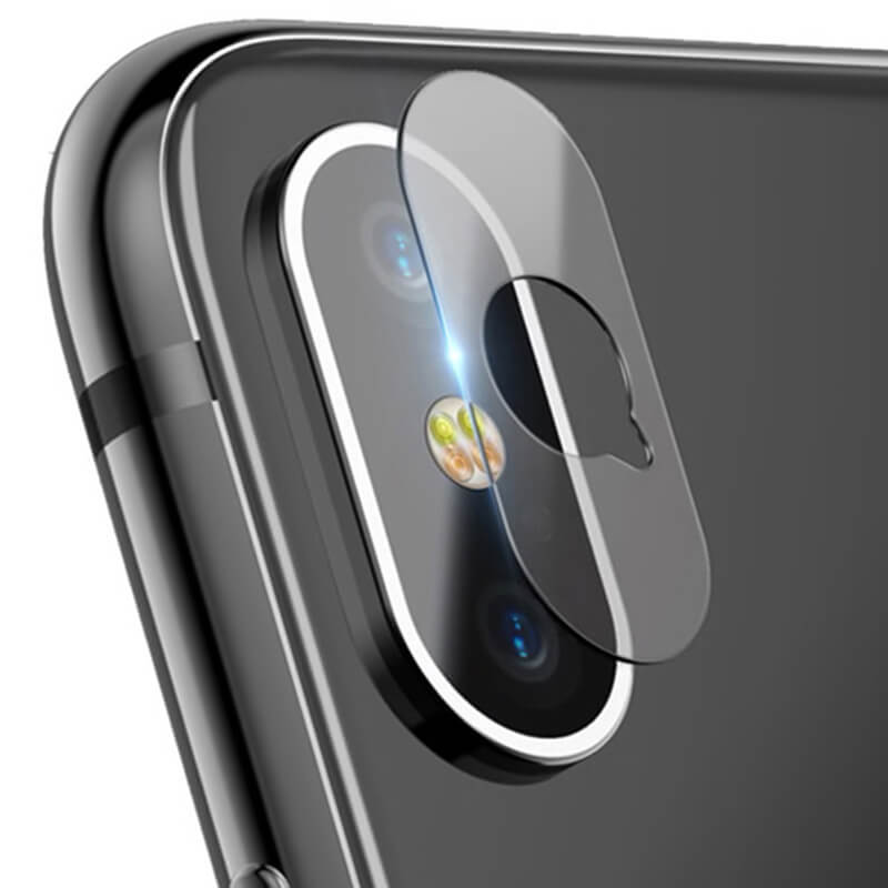 3x Picasee szkło ochronne na obiektyw aparatu do Apple iPhone X/XS 2+1 gratis