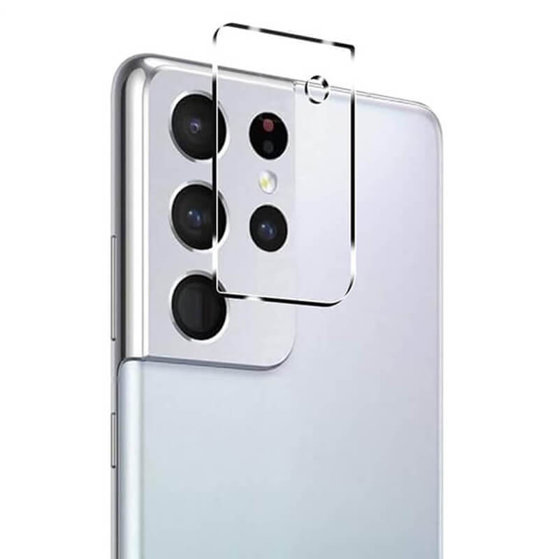 3x Picasee szkło ochronne na obiektyw aparatu do Samsung Galaxy S21 Ultra 5G G998B 2+1 gratis