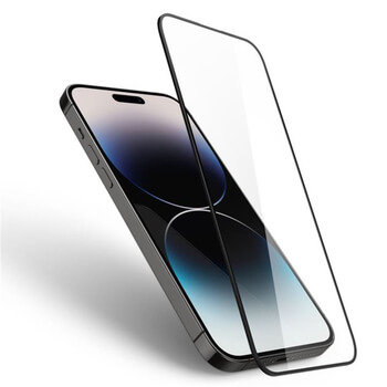 3x szkło hartowane 3D z ramką do Apple iPhone 16 Pro Max - czarne