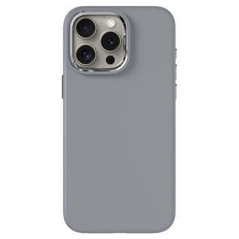 Picasee Premium case s MagSafe pro Apple iPhone 16 Pro Max - Personalizowane grawerowanie - Szary