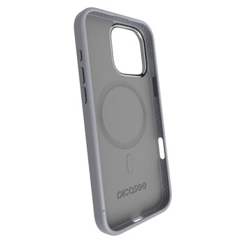 Picasee Premium case s MagSafe pro Apple iPhone 12 - Personalizowane grawerowanie - Szary