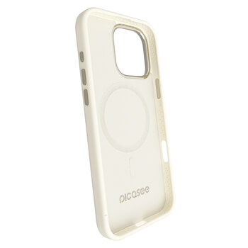 Picasee Premium case s MagSafe pro Apple iPhone 16 Pro Max - Personalizowane grawerowanie - Beżowy