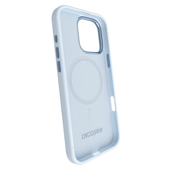 Picasee Premium case s MagSafe pro Apple iPhone 16 Pro Max - Personalizowane grawerowanie - Niebieski