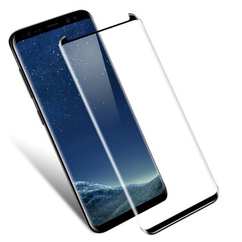 Zakrzywione szkło ochronne 3D do Samsung Galaxy S9 G960F - czarne