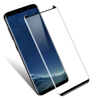 Picasee zakrzywione szkło ochronne 3D do Samsung Galaxy S9 G960F - czarne