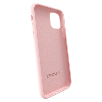 Picasee Liquid case Apple iPhone XR - Personalizowane grawerowanie - Różowy